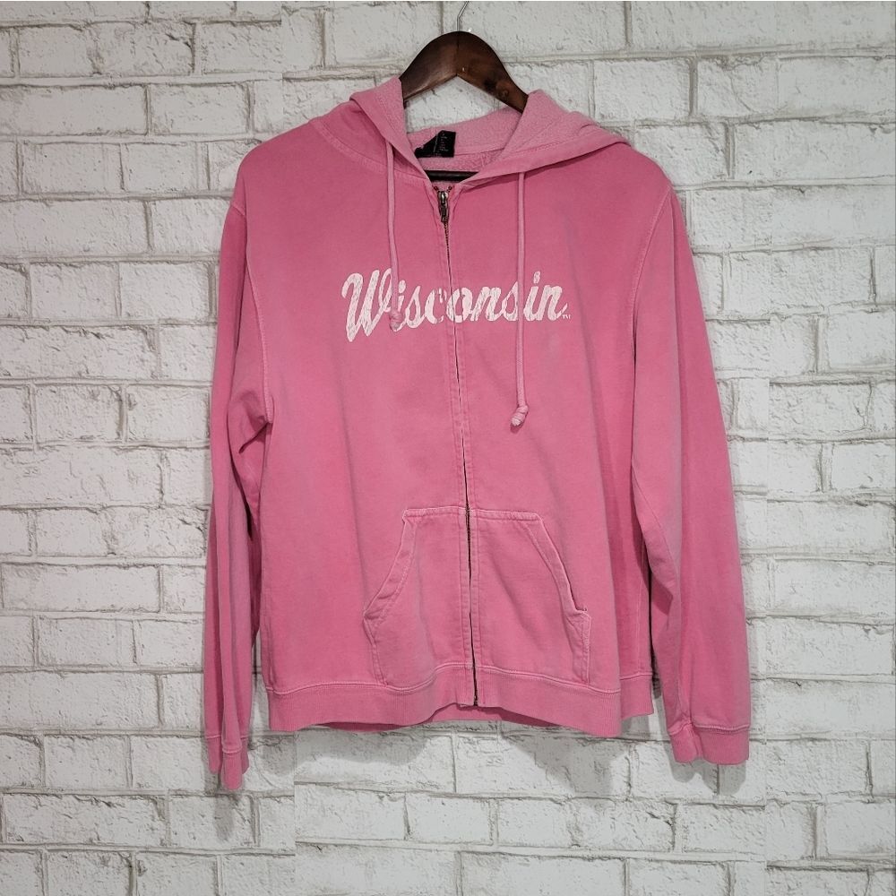 Wisconsin‎ full zip hooded sweatshirt